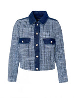 Load image into Gallery viewer, Marc Aurel Jacket Tweed and Denim
