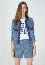 Load image into Gallery viewer, Marc Aurel Jacket Tweed and Denim
