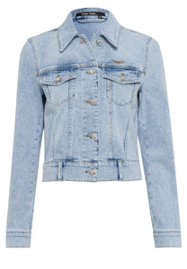 Marc Aurel Denim jacket with embroidered logo