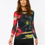 Load image into Gallery viewer, AMB Double Sheer Printed Tops
