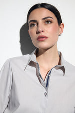 Load image into Gallery viewer, Tinta Light Grey Blouse
