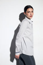 Load image into Gallery viewer, Tinta Light Grey Blouse
