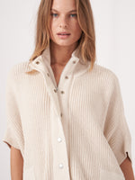 Load image into Gallery viewer, Repeat Cotton Short Sleeve Cardigan
