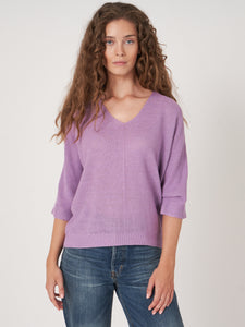 Repeat V-Neck light weight cotton Sweater