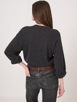 Load image into Gallery viewer, Repeat Super Fine Knit Cashmere Blend Sweater
