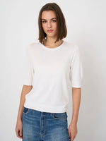 Load image into Gallery viewer, Repeat Fine-knit cotton-viscose sweater
