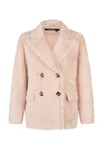 Load image into Gallery viewer, Marc Aurel Double-breasted Faux Fur blazer
