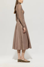 Load image into Gallery viewer, Luisa Cerano Skirt in Mushroom
