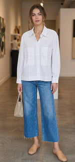 Load image into Gallery viewer, Mary n Max White Blouse
