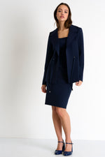 Load image into Gallery viewer, Shan pencil skirt navy
