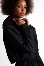 Load image into Gallery viewer, Shan Black Bomber Jacket
