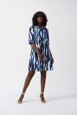 Load image into Gallery viewer, Joseph Ribkoff Print Shift Dress
