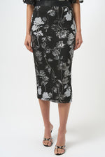 Load image into Gallery viewer, Joseph Ribkoff Elegant Floral Skirt
