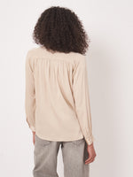Load image into Gallery viewer, Repeat Loose fit silk shirt blouse
