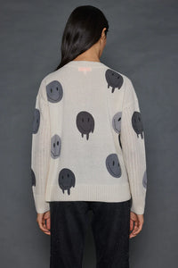 Lisa Todd Mood Check Cashmere Sweater