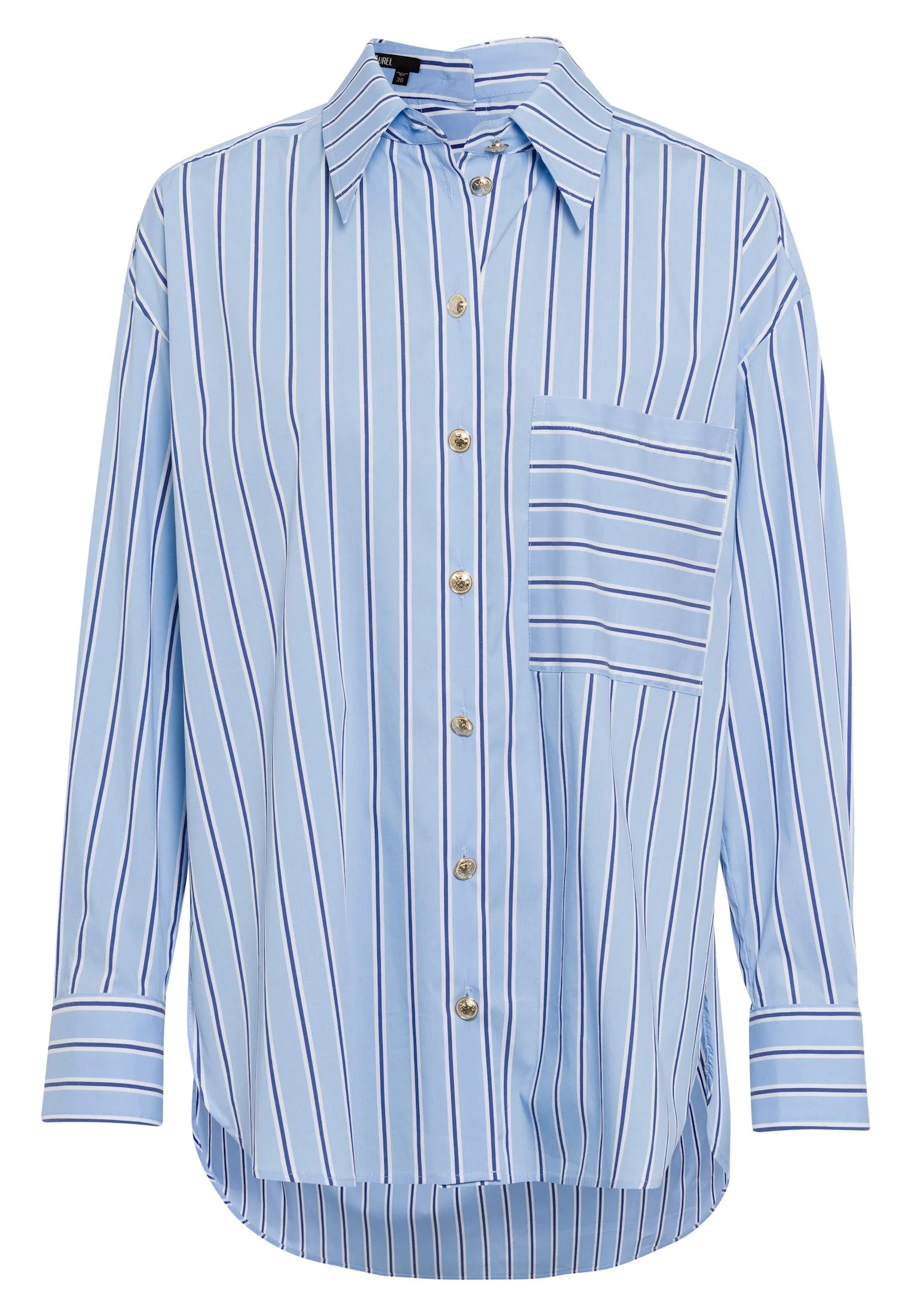 Marc Aurel Shirt with striped design