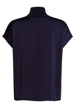 Load image into Gallery viewer, Marc Aurel Satin top with knitted cuffs
