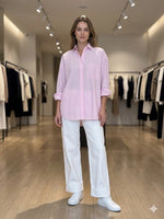 Load image into Gallery viewer, Mary N Max Cotton Blouse Rose
