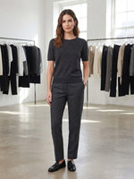 Load image into Gallery viewer, Tonet Crewneck Short Sleeve Sweater
