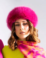 Load image into Gallery viewer, Mitchie Fox Fur Headband
