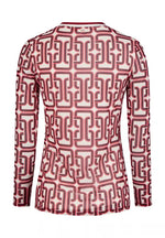 Load image into Gallery viewer, Marc Aurel Mesh shirt with retro graphic print
