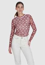 Load image into Gallery viewer, Marc Aurel Mesh shirt with retro graphic print
