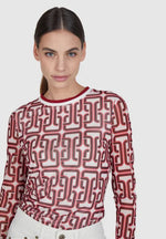 Load image into Gallery viewer, Marc Aurel Mesh shirt with retro graphic print
