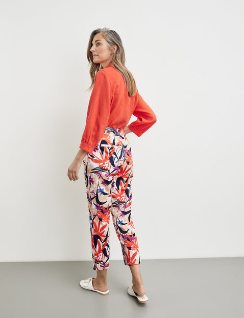 Gerry Weber Printed Cotton pant