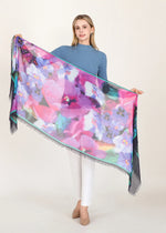 Load image into Gallery viewer, Love's Pure Light OBLONG SILK MODAL NEW BRUNSWICK PURPLE VIOLET
