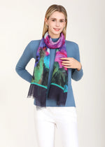 Load image into Gallery viewer, Love's Pure Light OBLONG SILK MODAL NEW BRUNSWICK PURPLE VIOLET
