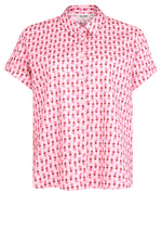 Load image into Gallery viewer, Fil Noir Pink Print Blouse
