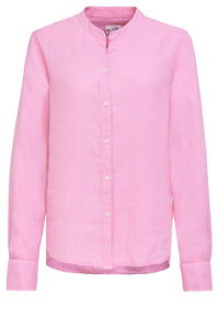 Fil Noir Pink Linen Shirt