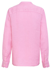 Fil Noir Pink Linen Shirt