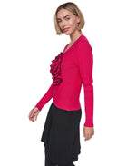 Load image into Gallery viewer, Sonia Rykiel Rosette Sweater
