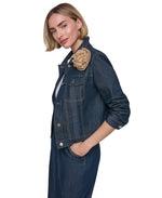 Load image into Gallery viewer, Sonia Rykiel Sonia Trucker Denim Jacket
