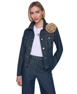 Load image into Gallery viewer, Sonia Rykiel Sonia Trucker Denim Jacket
