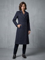 Load image into Gallery viewer, Hiso Double Breasted wool coat
