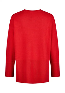 Marc Aurel Pullover with ribbed hem