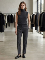 Load image into Gallery viewer, Tonet Mock Turtleneck sleeveless sweater
