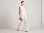 Load image into Gallery viewer, Meimeij White Lace top

