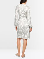Load image into Gallery viewer, Marc Cain Long-sleeved wrap dress
