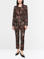 Load image into Gallery viewer, Marc Cain Blazer with floral print in scuba jersey
