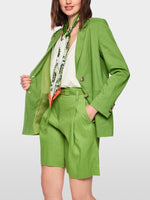 Load image into Gallery viewer, Marc Cain Long blazer with shoulder pads
