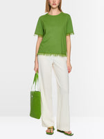 Load image into Gallery viewer, Marc Cain Cotton shirt with fringe
