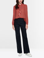 Load image into Gallery viewer, Marc Cain Printed Flowing blouse
