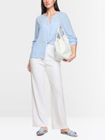 Load image into Gallery viewer, Marc Cain WASHINGTON wide fit pull-on trousers
