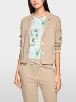 Load image into Gallery viewer, Marc Cain Sporty blazer with striped details
