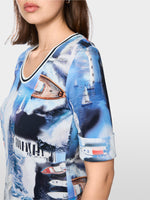 Load image into Gallery viewer, Marc Cain T-shirt with maritime print
