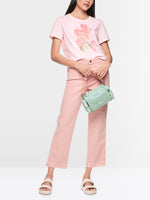 Load image into Gallery viewer, Marc Cain Cotton T-shirt with appliqué
