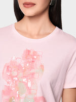 Load image into Gallery viewer, Marc Cain Cotton T-shirt with appliqué
